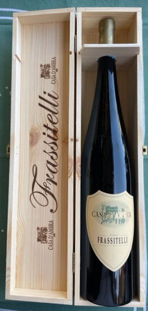 Biancolella Tenuta Frassitelli Ischia Bianco DOC 2023 Casa d'Ambra MAGNUM Astuccio in Legno