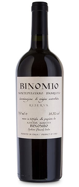 Binomio 2021 Montepulciano d'Abruzzo Rosso DOC