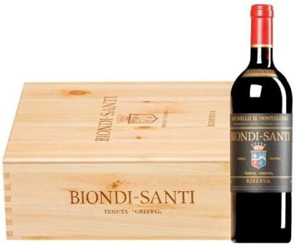 Brunello di Montalcino DOCG Greppo Riserva 2019 Biondi Santi Cassetta da 3 bottiglie