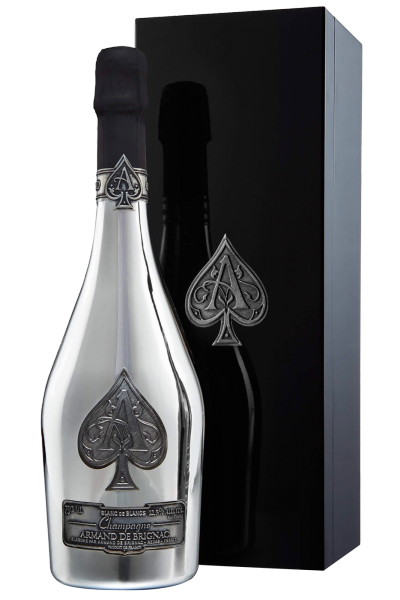 Champagne Armand De Brignac Brut Blanc De Blancs with Wooden Box