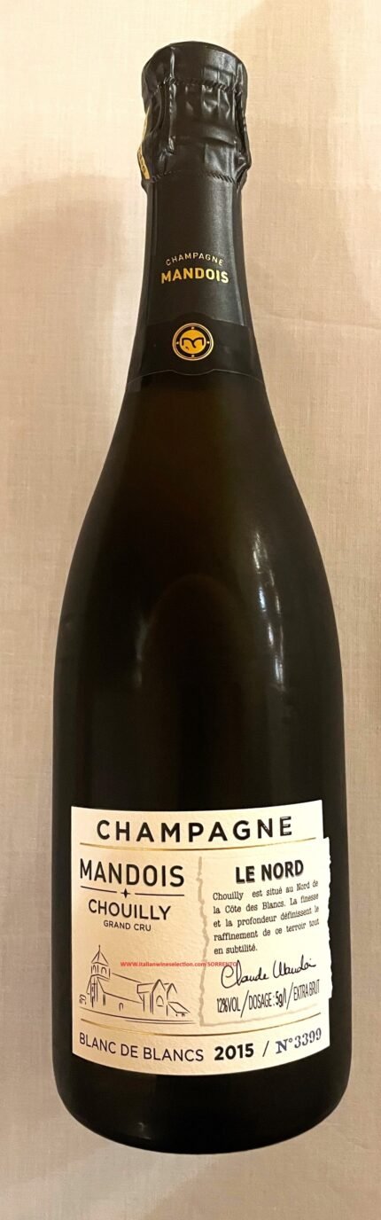 Champagne Blanc de Blancs Chouilly Extra Brut Gran Cru 2015 LE NORD Mandois