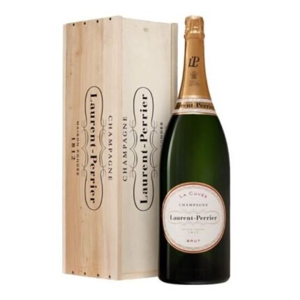Champagne Brut “La Cuvée” 6 Liters MATHUSALEM Wooden Case Laurent Perrier