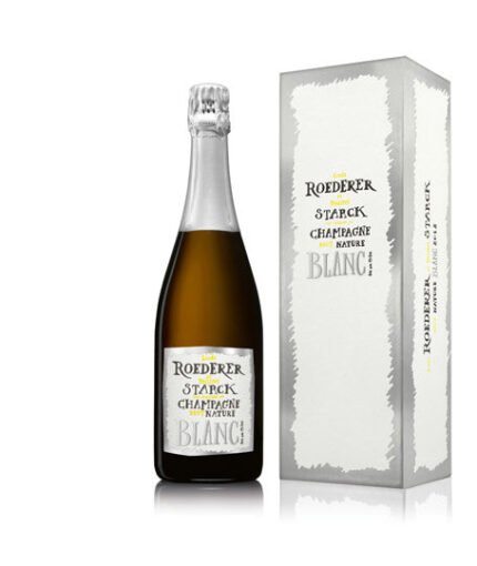 Champagne BRUT NATURE Philippe Stark 2012 WHITE Box