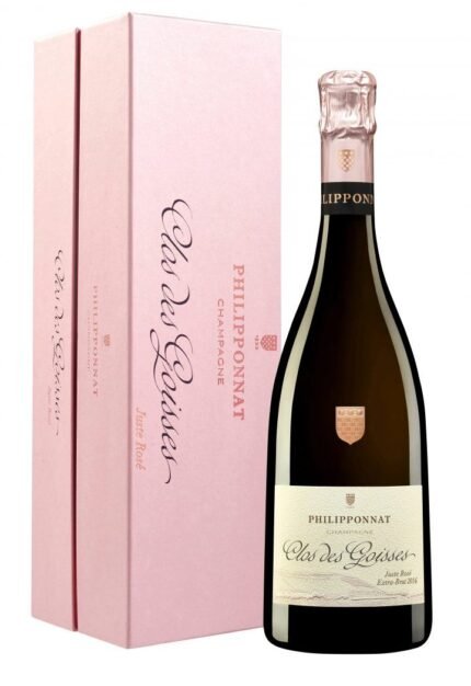 Champagne Clos des Goisses Juste Rosé Extra Brut 2014 Philiponnat with Box