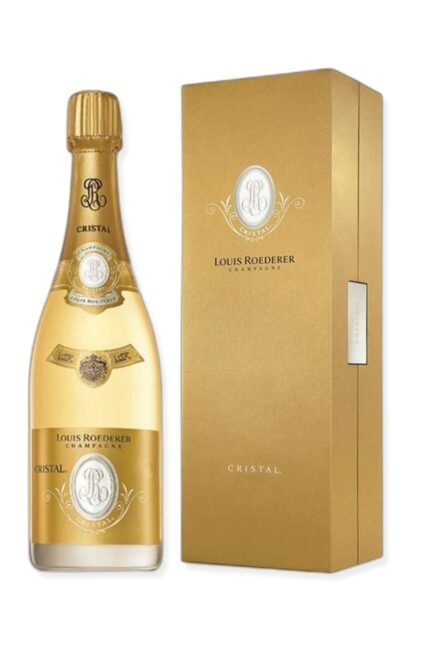 Champagne Cristal Brut 2015 with Louis Roederer Box
