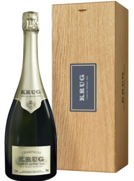 Champagne Krug Le Clos du Mesnil 2006 Wooden Box