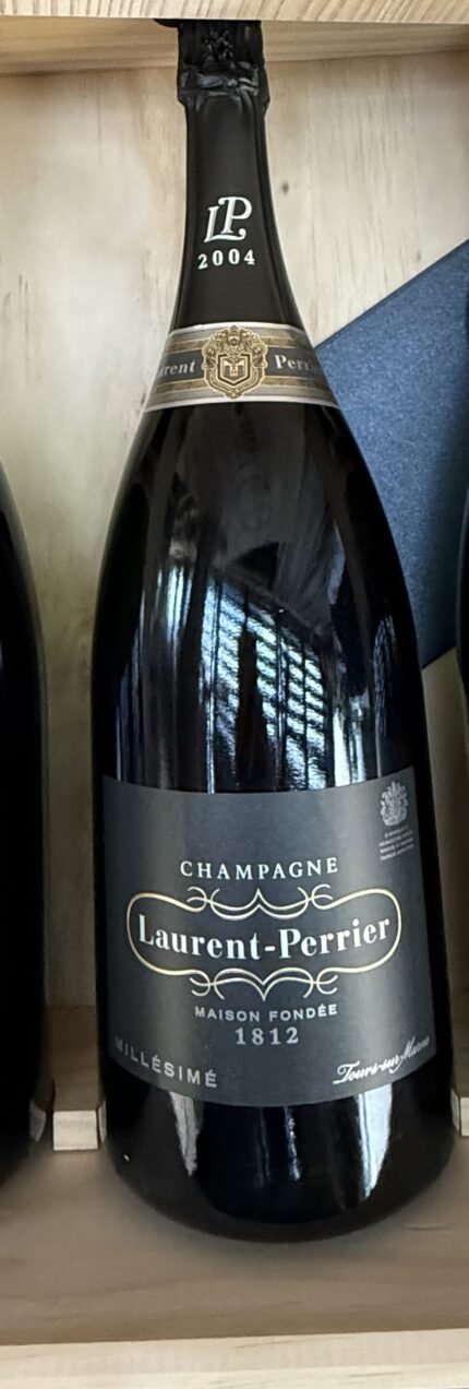 Champagne Laurent Perrier RARAMENTE Millésimé 2004 Réserve Magnum in Wooden Box
