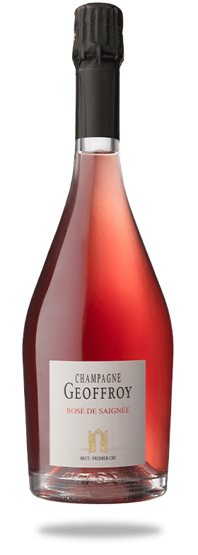 Champagne Rosé de Saignée 1er Cru Brut Geoffroy