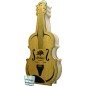 GIFT VODKA DEBOWA VIOLINO CON 2 BICCHIERI 40%