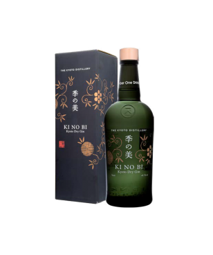 Gin ki no bi kyoto dry gift box 45,7% 70 cl