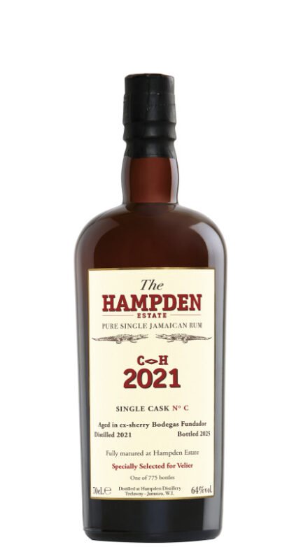 Hampden C H 2021 Single Cask No. C Selected for Velier