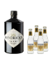 Hendrick's 1 litro e 4 Fever Tree Indian (4x200ml)