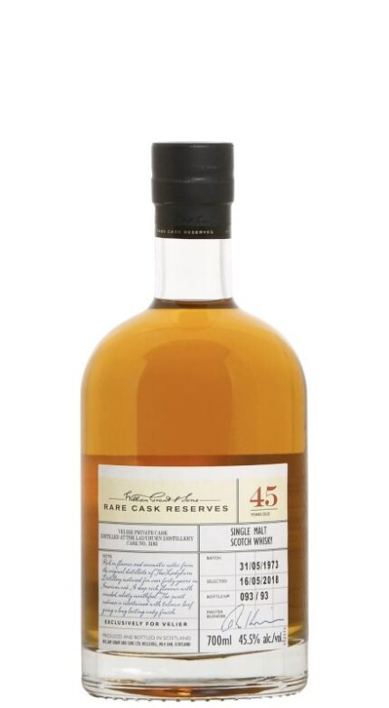 Ladyburn 45 Y.O. 1973 - Rare Cask Reserve Velier