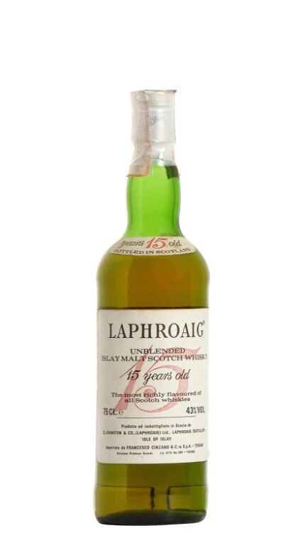 Laphroaig 15 Y.O. Cinzano Import