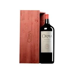 Orma IGT Toscana Rosso da 3 Litri , JEROBOAM, Cassa in Legno