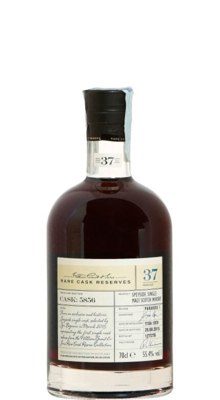 Paradise 1 37 Y.O. 1978 - Rare Cask Reserves
