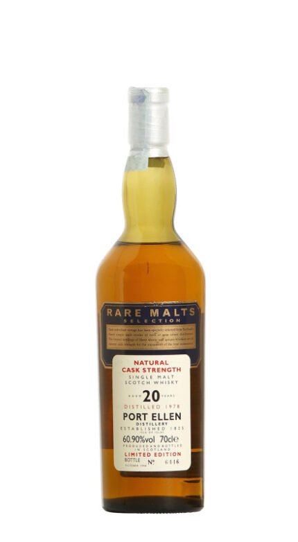 Port Ellen 20 Y.O. 1978 Release 1998 Rare Malts Selection