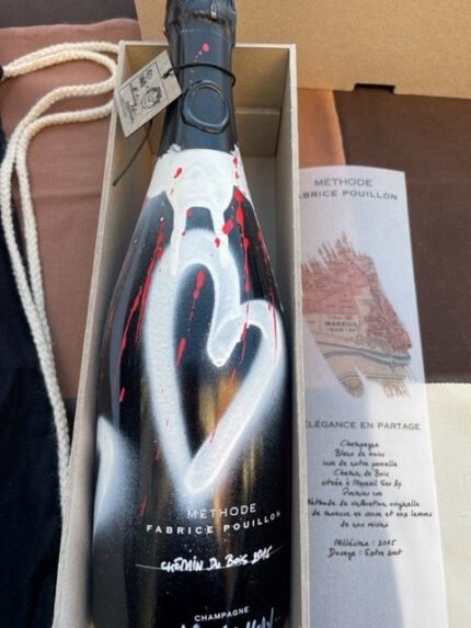Roger Pouillon & Fils - Chemin du Bois Champagne 2015 blanc de noir, Edizione Unica Teo Kaykay