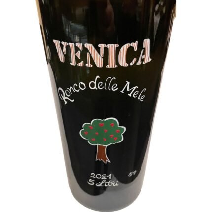 Ronco Delle Mele Sauvignon 2021 DOC Collio da 5 Litri Cassa in Legno Venica & Venica