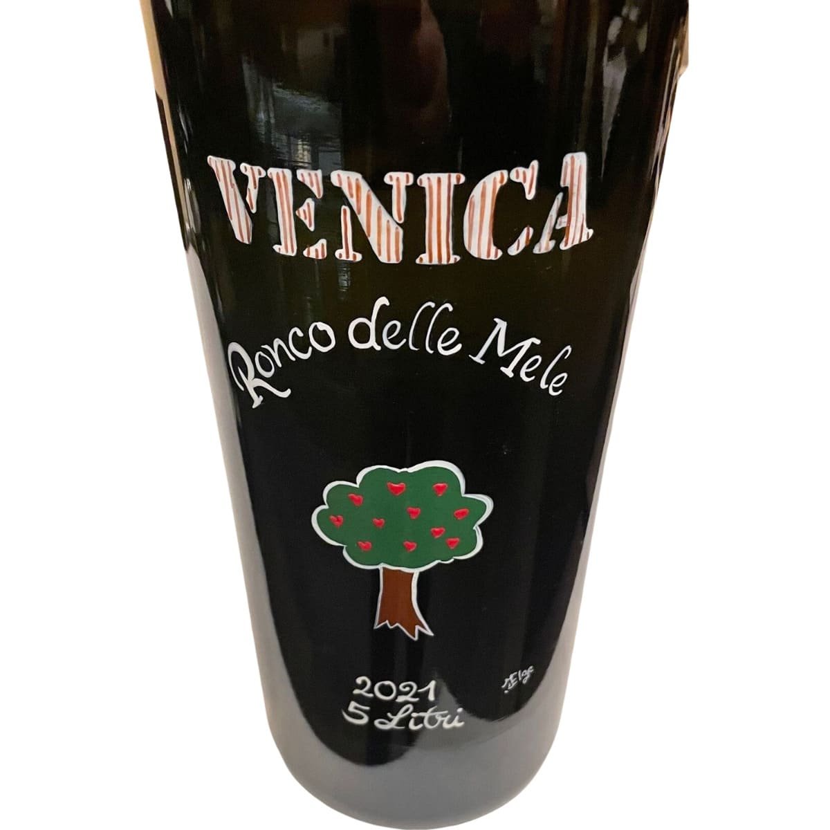 Ronco Delle Mele Sauvignon 2021 DOC Collio da 5 Litri Cassa in Legno Venica & Venica Ronco Delle Mele Sauvignon 2021 DOC Collio da 5 Litri Cassa in Legno Venica & Venica