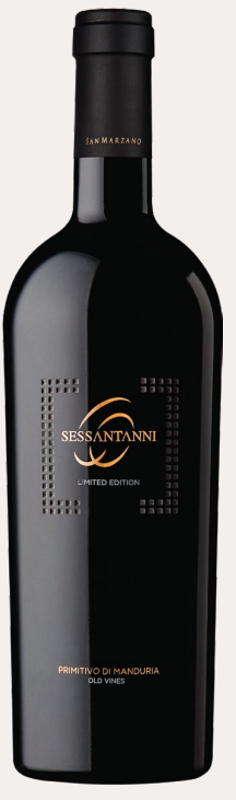 Sessantanni 2019 Limited Edition Primitivo di Manduria DOP Cantine San Marzano