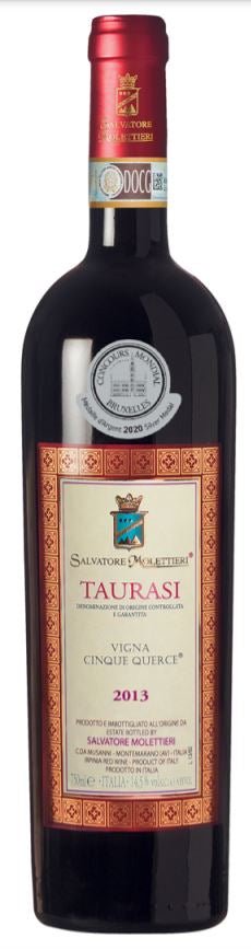 Taurasi DOCG Vigna Cinque Querce 2007 Salvatore Molettieri Taurasi DOCG Vigna Cinque Querce 2007 Salvatore Molettieri