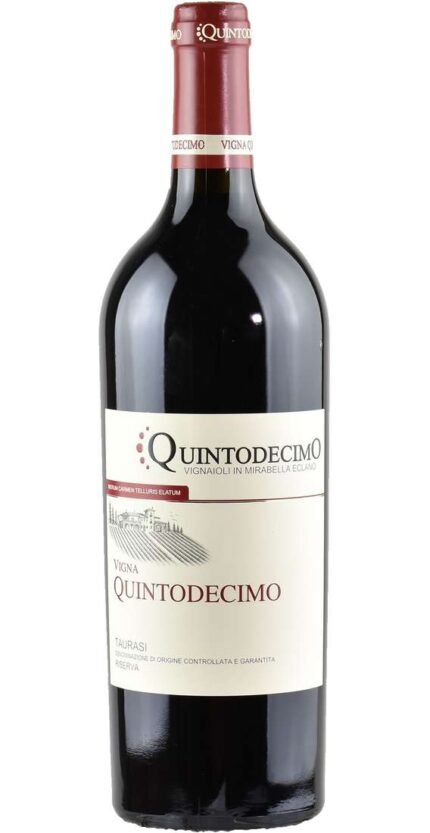 Taurasi riserva Vigna Quintodecimo 2018 DOCG Quintodecimo