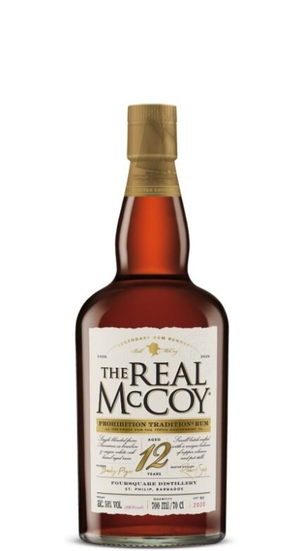 The Real McCoy 12 Y.O. Prohibition Tradition Rum