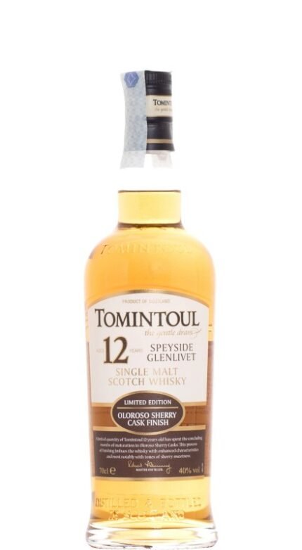 Tomintoul 12 Y.O. Oloroso Single Malt Whisky