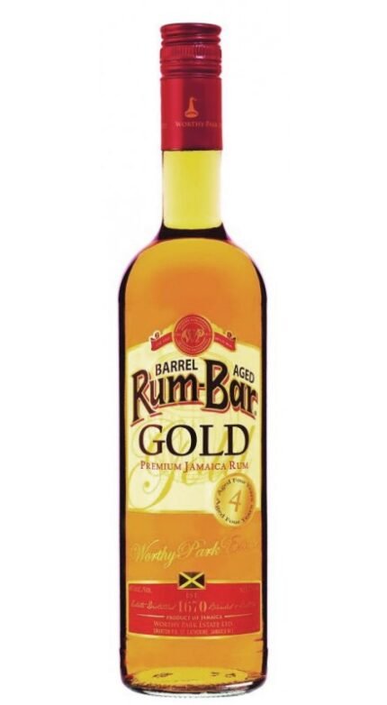 Worthy Park Rum-Bar Gold Rum 100cl